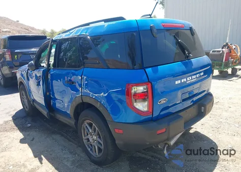 2025 Ford Bronco Sport Big Bend из США, поврежденный, VIN 3FMCR9BN5SRE03230